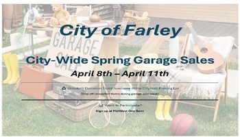 Linked image to Spring Garage Sales